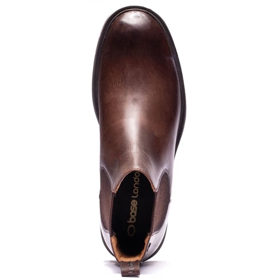 Base London Roebuck Leather Men's BROWN Boots - Image 4