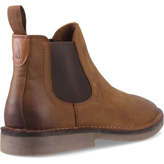 Hush Puppies Shaun Leather Men's Tobacco Boots - Image 2