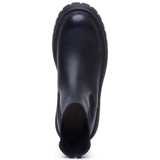 Hush Puppies Rose Chelsea Leather Women's Black Heeled Chelsea Boots - Image 5