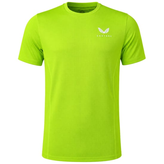 Castore Engineered Knit Mens Lime T-Shirt - Image 1