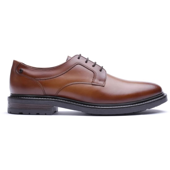 Base London Carter Läder Herrskor TAN Derby - Image 5