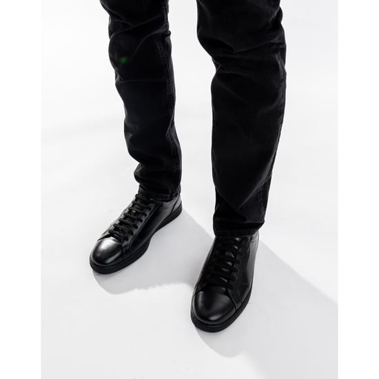 Base London Zammo Leather Men's Black Lace-Up Shoes - Image 6
