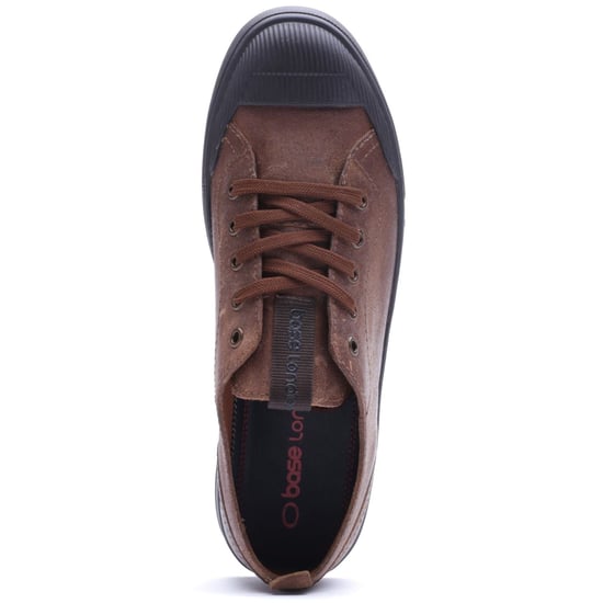 Base London Volt Leather Men's TAN Lace-Up Shoes - Image 4