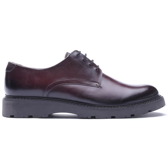 Base London Vector Leather Men's WASHED BROWN Lace-Up Shoes - Image 5