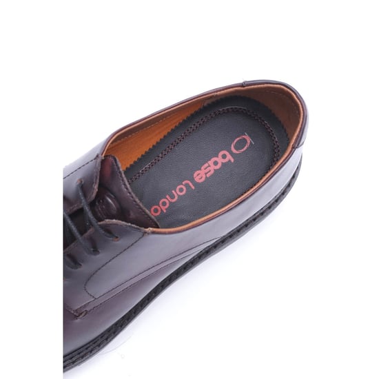 Base London Vector Leather Men's WASHED BROWN Lace-Up Shoes - Image 6