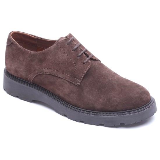 Base London Vector Leather Men's BROWN Lace-Up Shoes - Image 1