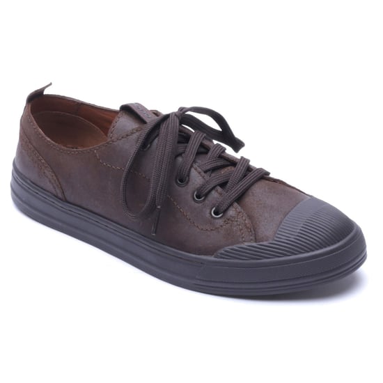 Base London Volt Leather Men's BROWN Lace-Up Shoes - Image 1