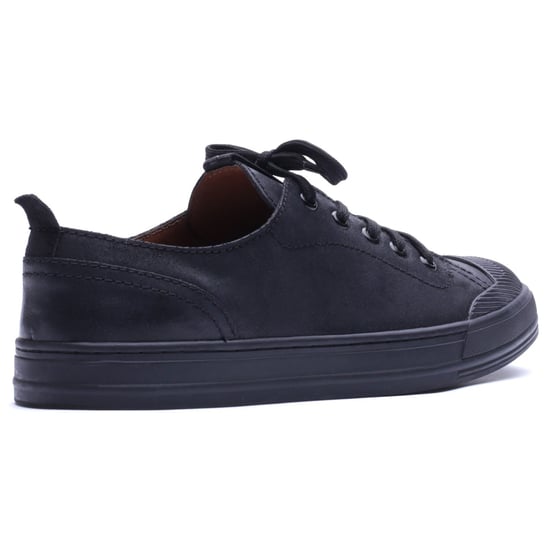 Base London Volt Leather Men's Black Lace-Up Shoes - Image 2