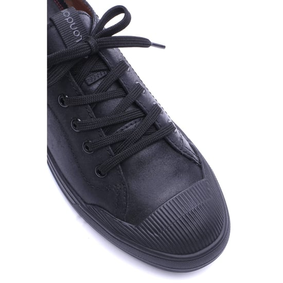 Base London Volt Leather Men's Black Lace-Up Shoes - Image 5