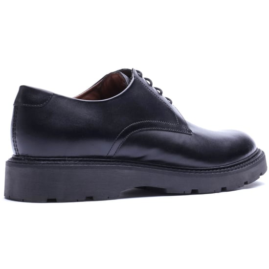 Base London Vector Leather Men's Black Lace-Up Shoes - Image 2