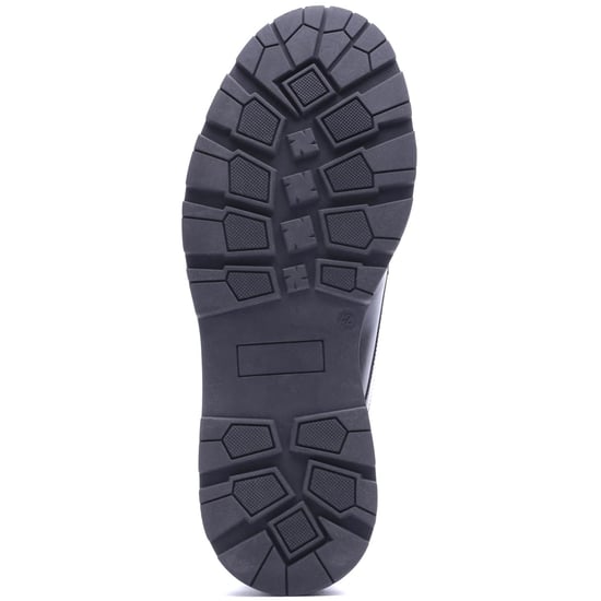 Base London Vector Leather Men's Black Lace-Up Shoes - Image 3