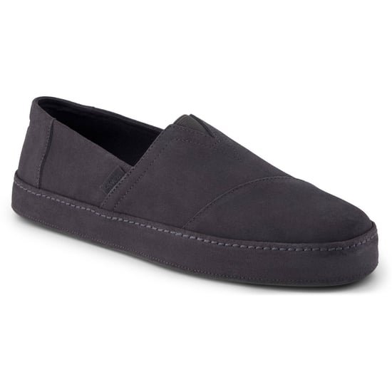 TOMS Alpargata Premium Leer Heren Forged Iron Espadrilles - Image 1