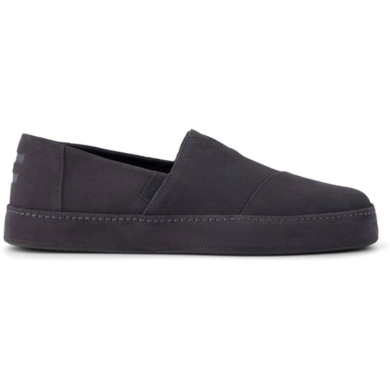 TOMS Alpargata Premium Leer Heren Forged Iron Espadrilles - Image 5