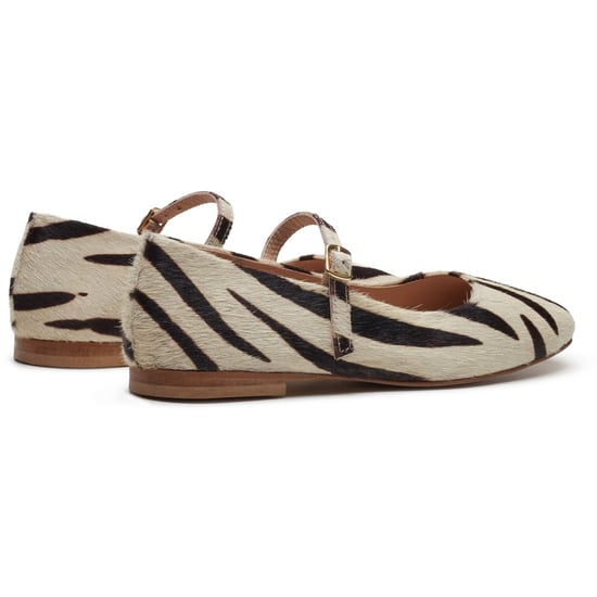 Hush Puppies Pasha Leather Women's Zebra Flats - Image 2