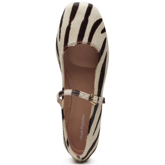 Hush Puppies Pasha Leather Women's Zebra Flats - Image 5