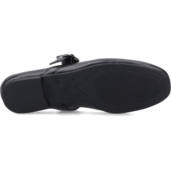 Hush Puppies Charlene Stud Ballerina Leather Women's Black Flats - Image 3