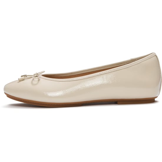 Fitflop Delicato Bow Leather Women's Hazy Taupe Flats - Image 4