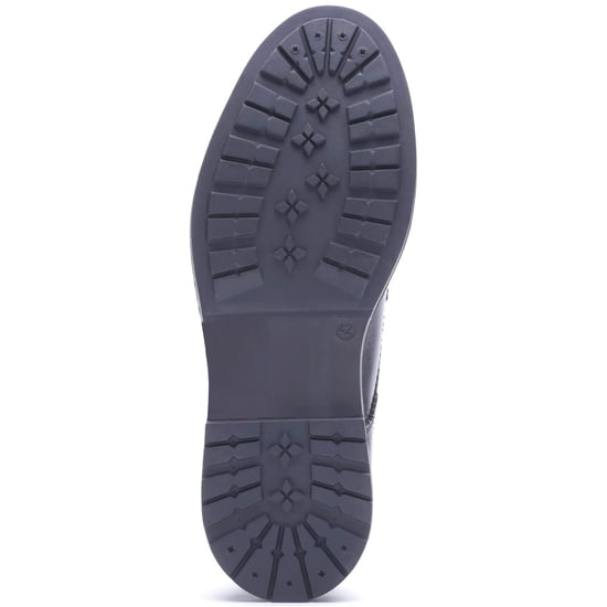 Base London Tanner Leather Men's Black Brogues Shoes - Image 3