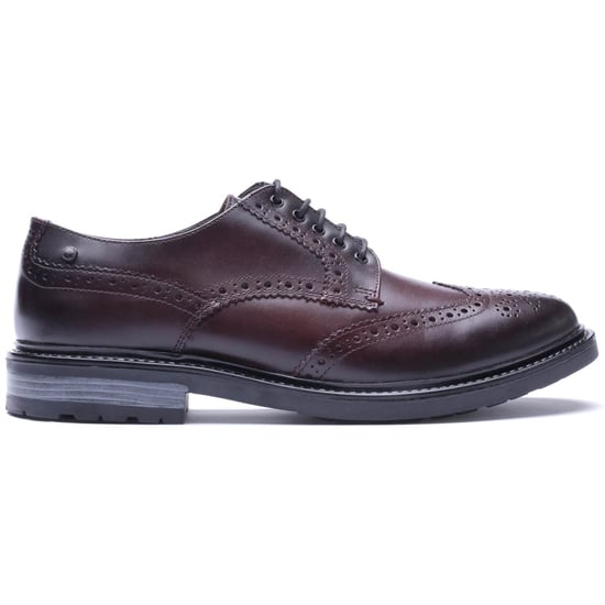 Base London Tanner Leather Men's BORDO Brogues Shoes - Image 5