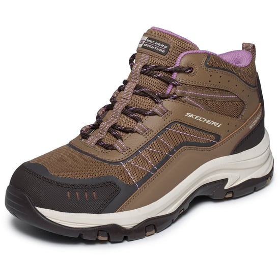 Skechers Trego Ashaway Leather Women's Tan/Brown Hiking Boots - Image 5