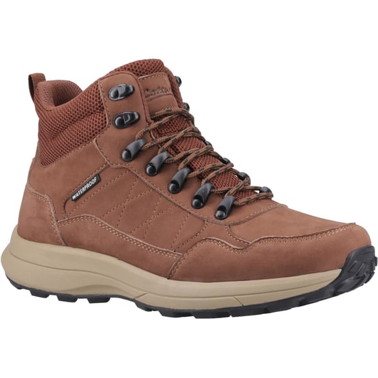 Cotswold Oddington Nubuck Heren Bruine Wandelschoenen - Image 1