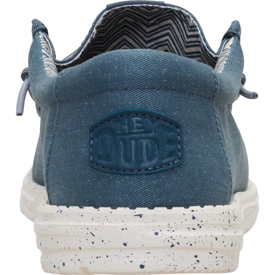 HEYDUDE Wally Stretch Katoenen Heren Donker Leisteen Mokasen Schoenen - Image 2