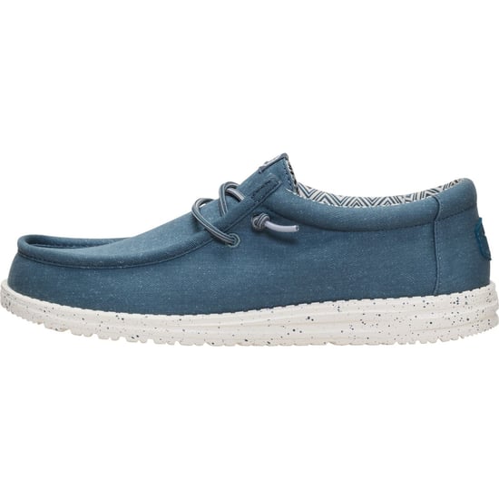 HEYDUDE Wally Stretch Katoenen Heren Donker Leisteen Mokasen Schoenen - Image 6