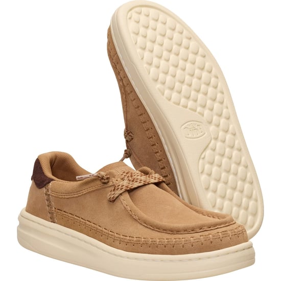 HEYDUDE Harper Moc Gevoerd Suède Dames Tan Moccasins Schoenen - Image 4