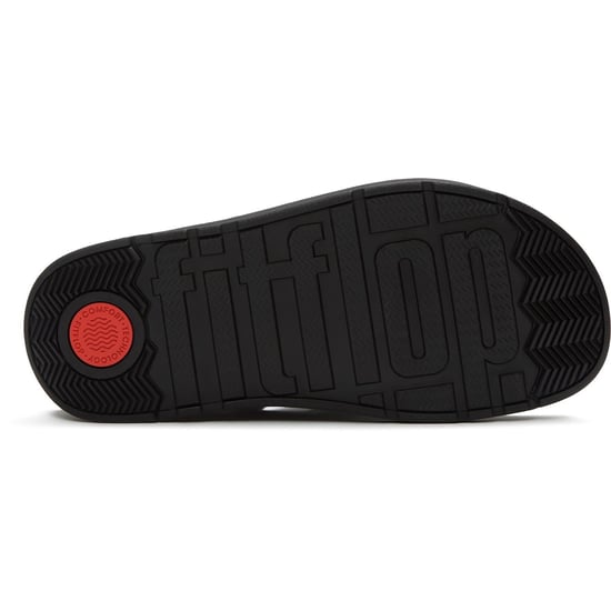 Fitflop Gen-FF Padded Polyester Women's All Black Mules - Image 2