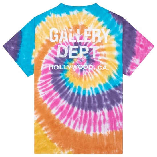 Gallery Dept Souvenir T-shirt Med Sherbert-motiv Och Tie Dye-mönster - Image 2