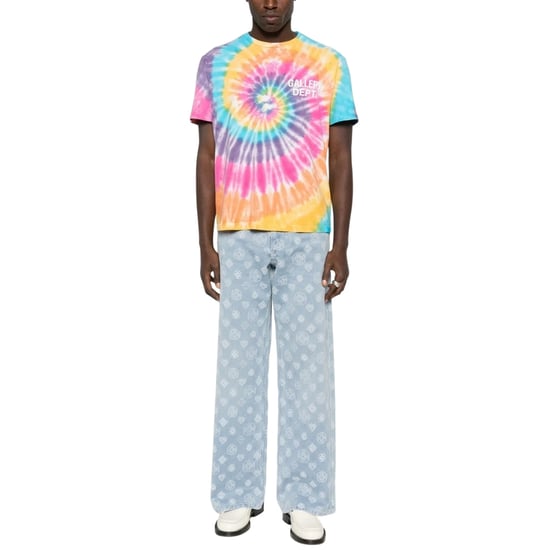 Gallery Dept Souvenir T-shirt Med Sherbert-motiv Och Tie Dye-mönster - Image 3