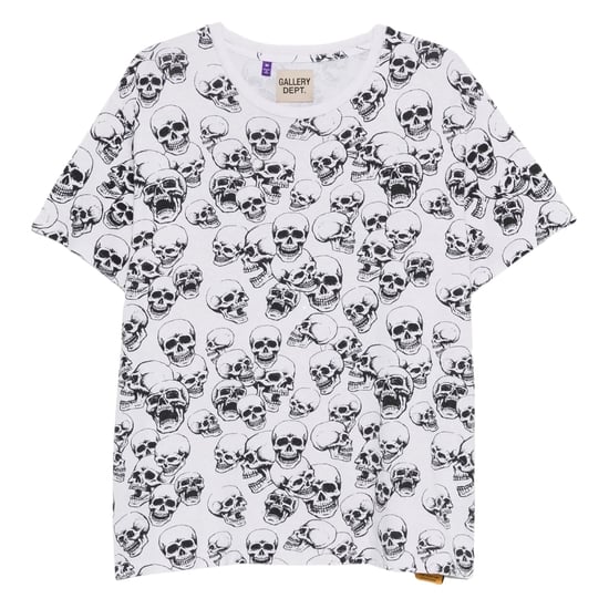Galleriavdelningen Skull Logo Vit T-shirt - Image 1