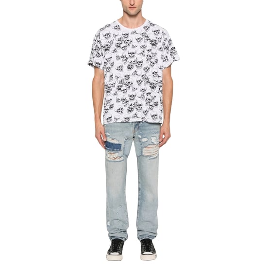 Galleriavdelningen Skull Logo Vit T-shirt - Image 2