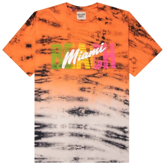 Gallery Dept Miami Beach T-shirt Med Batikfärgad Topp - Image 1