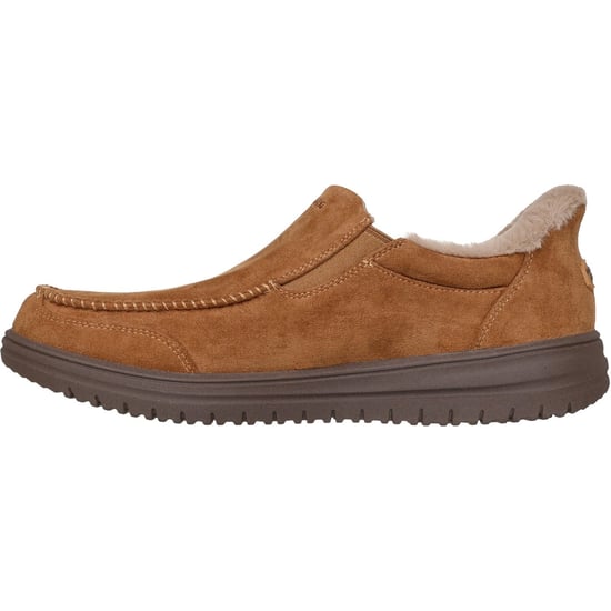 Skechers Murette Scofield Textile Men's Chestnut Slippers - Image 4