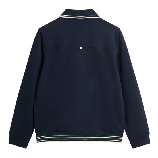Ted Baker Mall Marineblauwe Jas Met Verborgen Sluiting - Image 2
