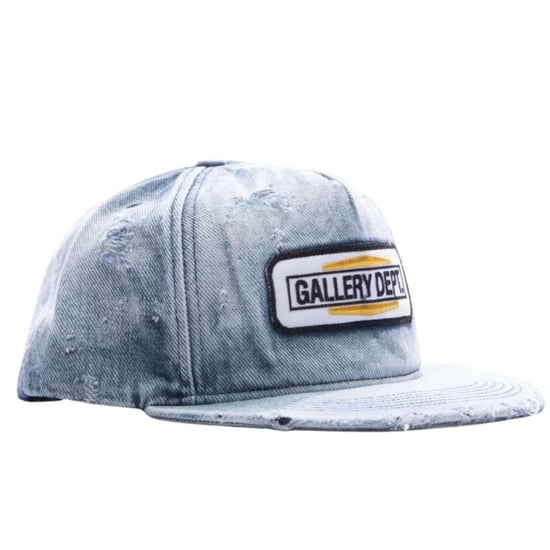 Galerijafdeling Monteur Patch Cap Denim - Image 4