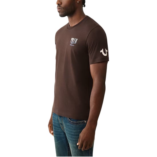 True Religion 700655 Mens T Shirts Crew Neck Short Sleeve Summer Soft Cotton Tee - Image 5
