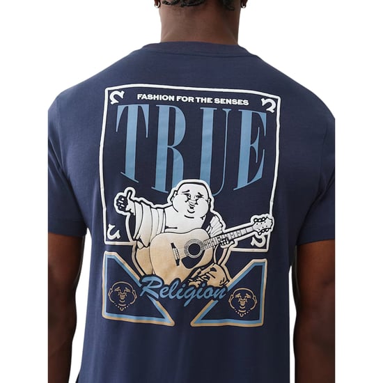 True Religion 700655 Mens T Shirts Crew Neck Short Sleeve Summer Soft Cotton Tee - Image 4