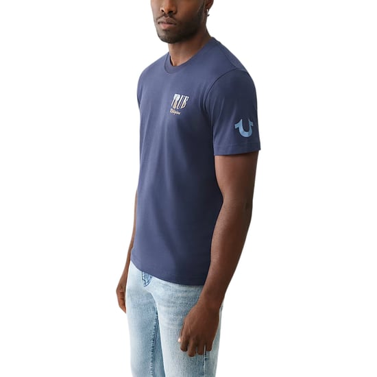 True Religion 700655 Mens T Shirts Crew Neck Short Sleeve Summer Soft Cotton Tee - Image 5