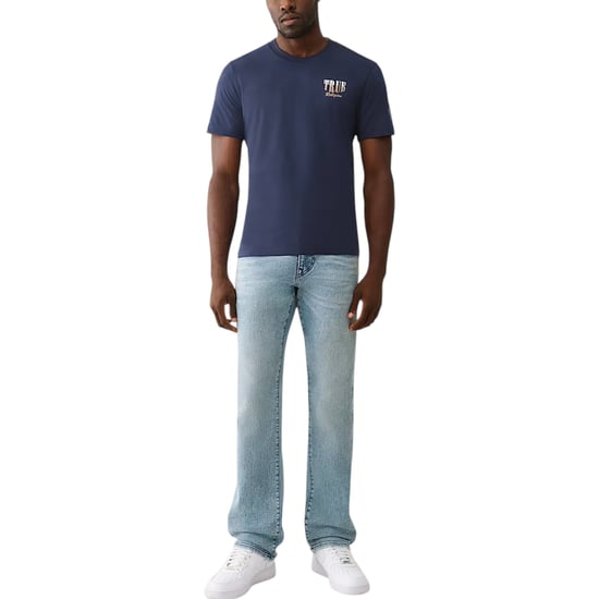 True Religion 700655 Mens T Shirts Crew Neck Short Sleeve Summer Soft Cotton Tee - Image 6