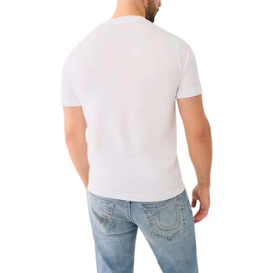 True Religion 700165 Mens T Shirts Crew Neck Short Sleeve Summer Soft Cotton Tee - Image 2