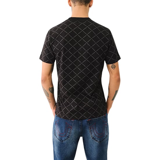 True Religion 700157 Mens T Shirts Crew Neck Short Sleeve Summer Soft Cotton Tee - Image 2