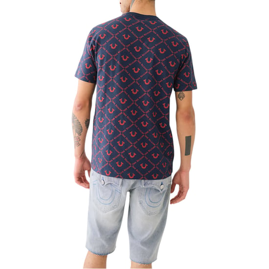 True Religion 108050 Mens T Shirts Short Sleeve Dimond HS AO Print Summer Tee - Image 2