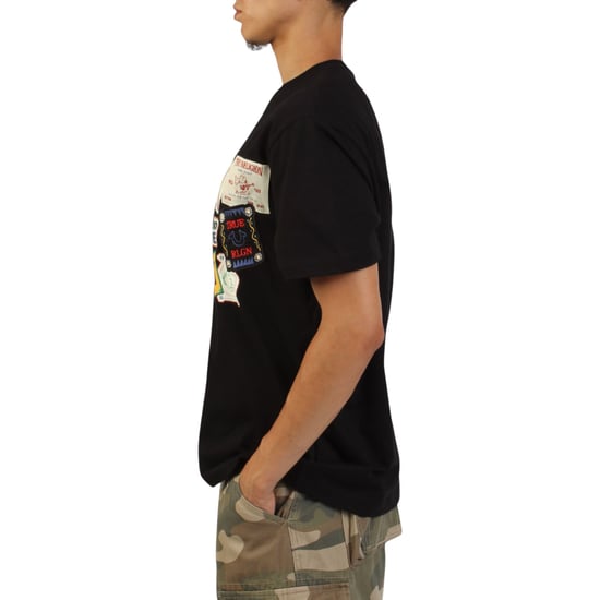 True Religion 108765 Mens T Shirts Resort Patches Crew Neck Summer Sports Tee - Image 2