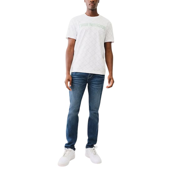 True Religion 700157 Mens T Shirts Crew Neck Short Sleeve Summer Soft Cotton Tee - Image 4