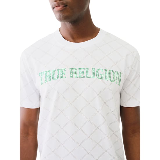 True Religion 700157 Mens T Shirts Crew Neck Short Sleeve Summer Soft Cotton Tee - Image 5