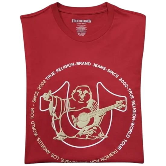 True Religion 108038 Mens T Shirts Short Sleeve Casual Cotton Summer Soft Top - Image 6
