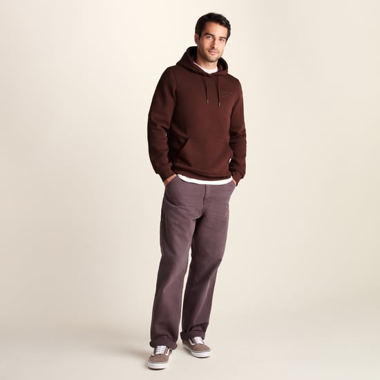 Whalley Mens Supersoft Hoody - Chestnut Brown - Image 1