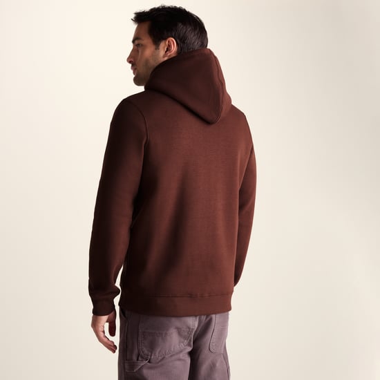 Whalley Mens Supersoft Hoody - Chestnut Brown - Image 2